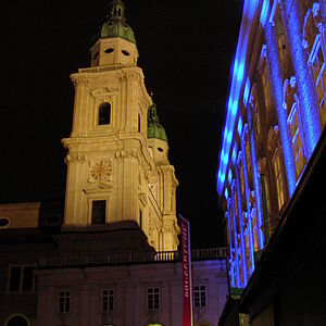 Lichtspiele beim Dom.