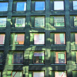 Ansicht einer Fassade mit Fenster