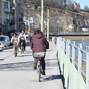 Radwege-Netz Salzburg und Umgebung