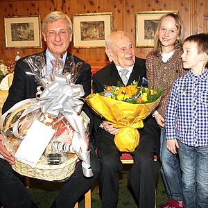Ignaz Kratzer feierte 100. Geburtstag