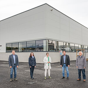 Neue Gebäude am Wirtschaftshof