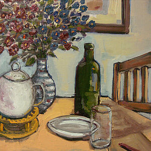 Olaf Amberg "Stillleben mit Kanne"