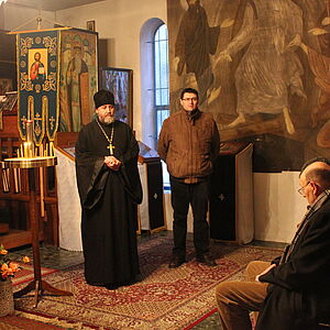 Die russisch-orthodoxe Kirche...
