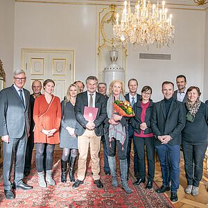 Ehrung für Wolfgang Ebner