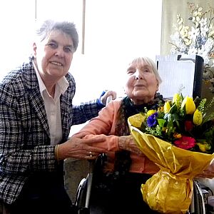 Johanna Moser und Margarete Schmidts feierten 100