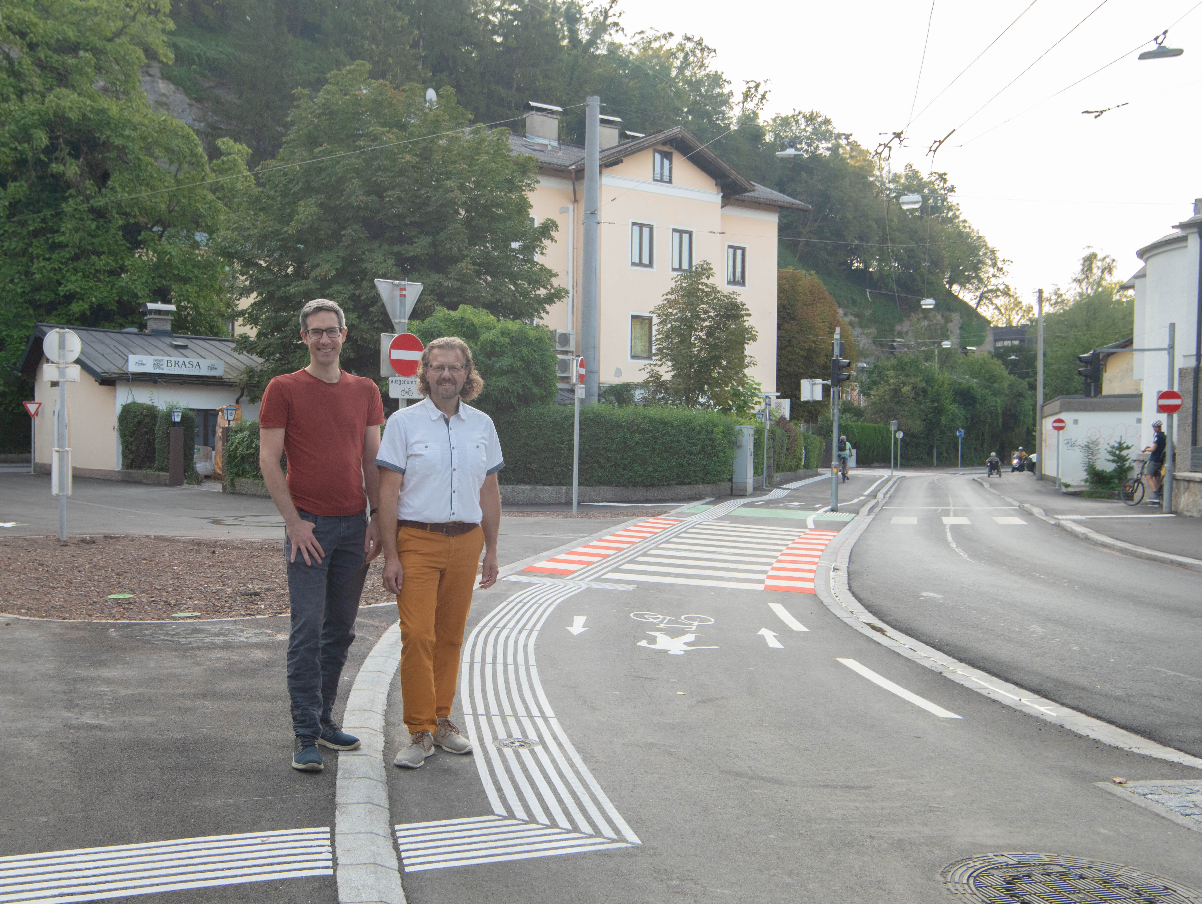 Mehr Verkehrssicherheit in der Reichenhaller Straße