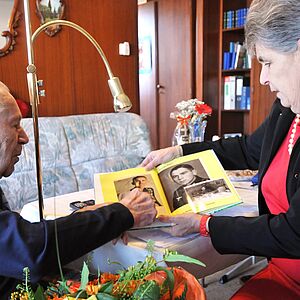 100. Geburtstag Johann Habersatter