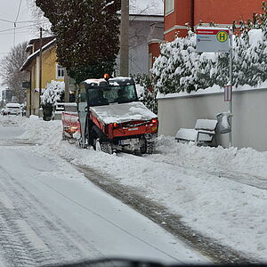 Winterdienst in der Stadt Salzburg