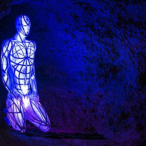 BREATHE, die atmende Lichtskulptur