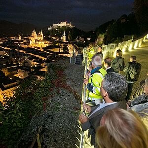 Traumblick auf die nächtliche Altstadt: