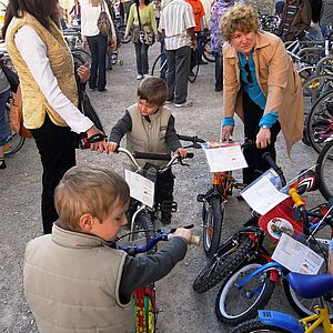 Große Freude für kleine Radler: