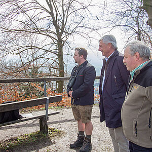 Lokalaugenschein auf dem Kapuzinerberg: