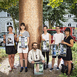 Künstler innen und Projekte auf einen Blick: Ina Loitzl, Karin Fisslthaler, Matthias Krinzinger, Lavinia Lanner, Reinhold Bidner, Gunda Gruber. 