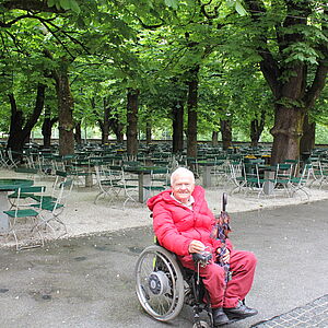 Barrierefreiheit auch im Gastgarten