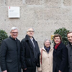 Festakt zur Bennung Stefan-Zweig-Platz