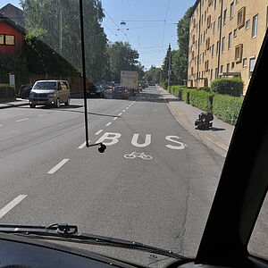 Strassenverbreiterung Münchner Bundesstraße