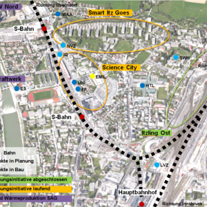 Itz Smart Uebersichtsplan vom Projektgebiet