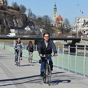 Radwege-Netz Salzburg und Umgebung