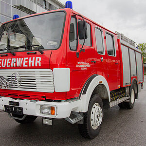 Feuerwehrauto übersiedelt nach Bosnien