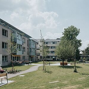 Das Seniorenwohnhaus Itzlich von außen