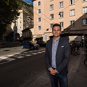 Stadtrat Lukas Rösshuber