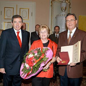 Stadtsiegel in Gold
