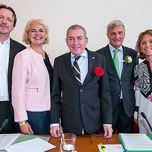 Die neue Stadtregierung steht.