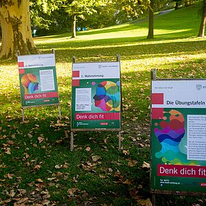 Denk-dich-fit-Parcours im Kurgarten: