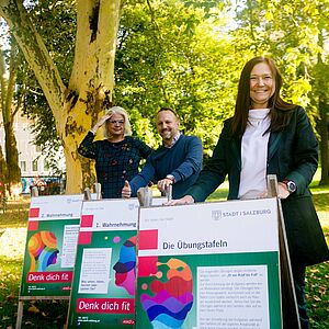 Denk-dich-fit-Parcours im Kurgarten: