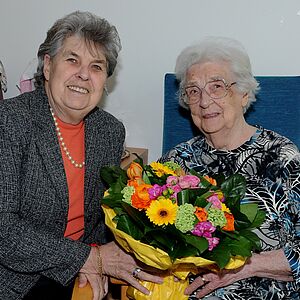 Johanna Moser und Margarete Schmidts feierten 100
