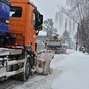 Winterdienst in der Stadt Salzburg
