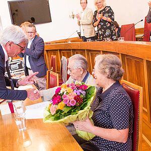 Bürgermeister gratuliert: