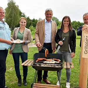 Erster öffentlicher Grillplatz: