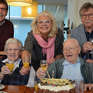 Prost auf den Jubilar: