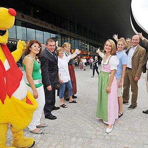 Hereinspaziert ins Zentrum Neue Mitte Lehen