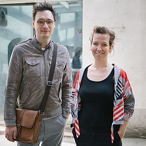 Stefan Heizinger & Elisabeth Schmirl von SUPER...