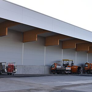 Neue Bauhof-Halle