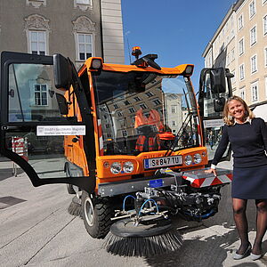 Innovative Kehrmaschine für den Fuhrpark
