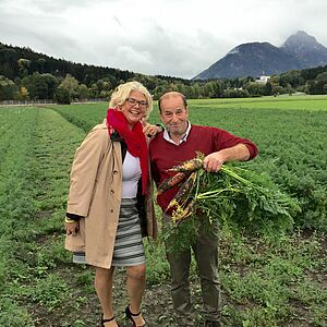 Erntefrisches Gemüse in Spitzenqualität