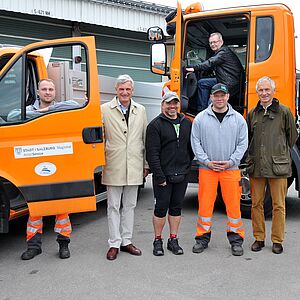 Neue Fahrzeuge für das AbfallService