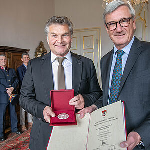 Ehrung für Wolfgang Ebner