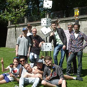 Holzskulpturen im Mirabellgarten