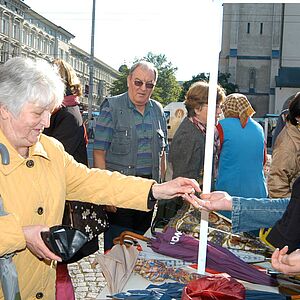 In 45 Minuten waren alle 200 Schirme weg