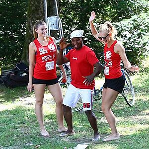 Integrations-Beachvolleyball WM