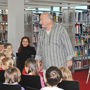 Wortwitz beim Lesefest: Martin Auer 