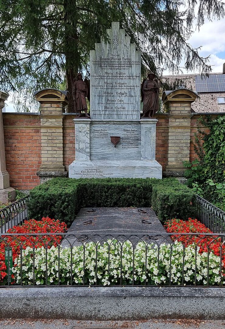 Ehrengrab Johann Michael und Hubert Sattler