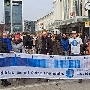 Die Scientists for Future machen sich für die Klimawende stark. 