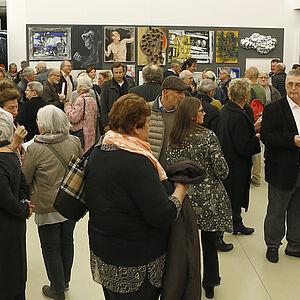 Volles Haus zur Vernissage: