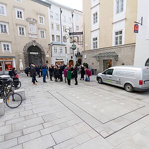Im Herzen der Stadt und nun