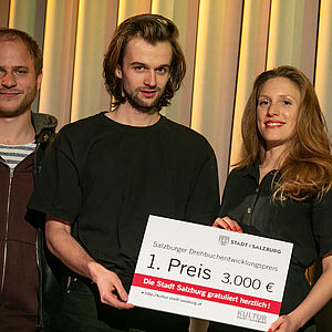 Scheck und Mentorship als erster Preis: